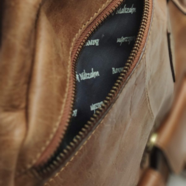 Rucksack Herren Leder braun 34cm VASCO DA GAMA Rucksack Herren Leder braun 34cm VASCO DA GAMA