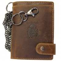 Geldbörse Bloomberg aus braunem Leder Geldbörse Bloomberg aus braunem Leder