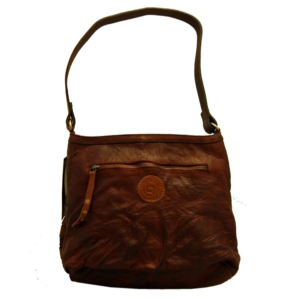 LandLeder Damen-Schultertasche WIEN aus geflochtenem Leder LandLeder Damen-Schultertasche WIEN aus geflochtenem Leder