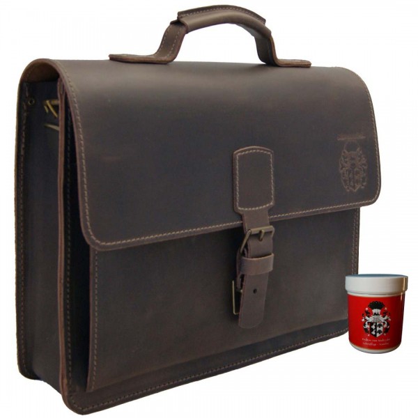 Leder Aktentasche braun Leder Aktentasche braun