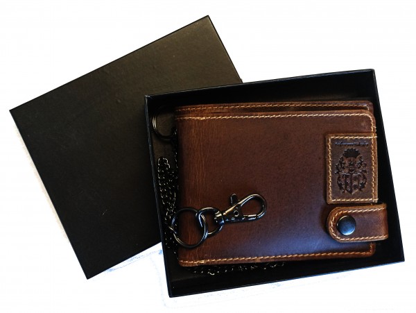 Herren Portemonnaie ABRAMOVICH mit Kette Herren Portemonnaie ABRAMOVICH mit Kette