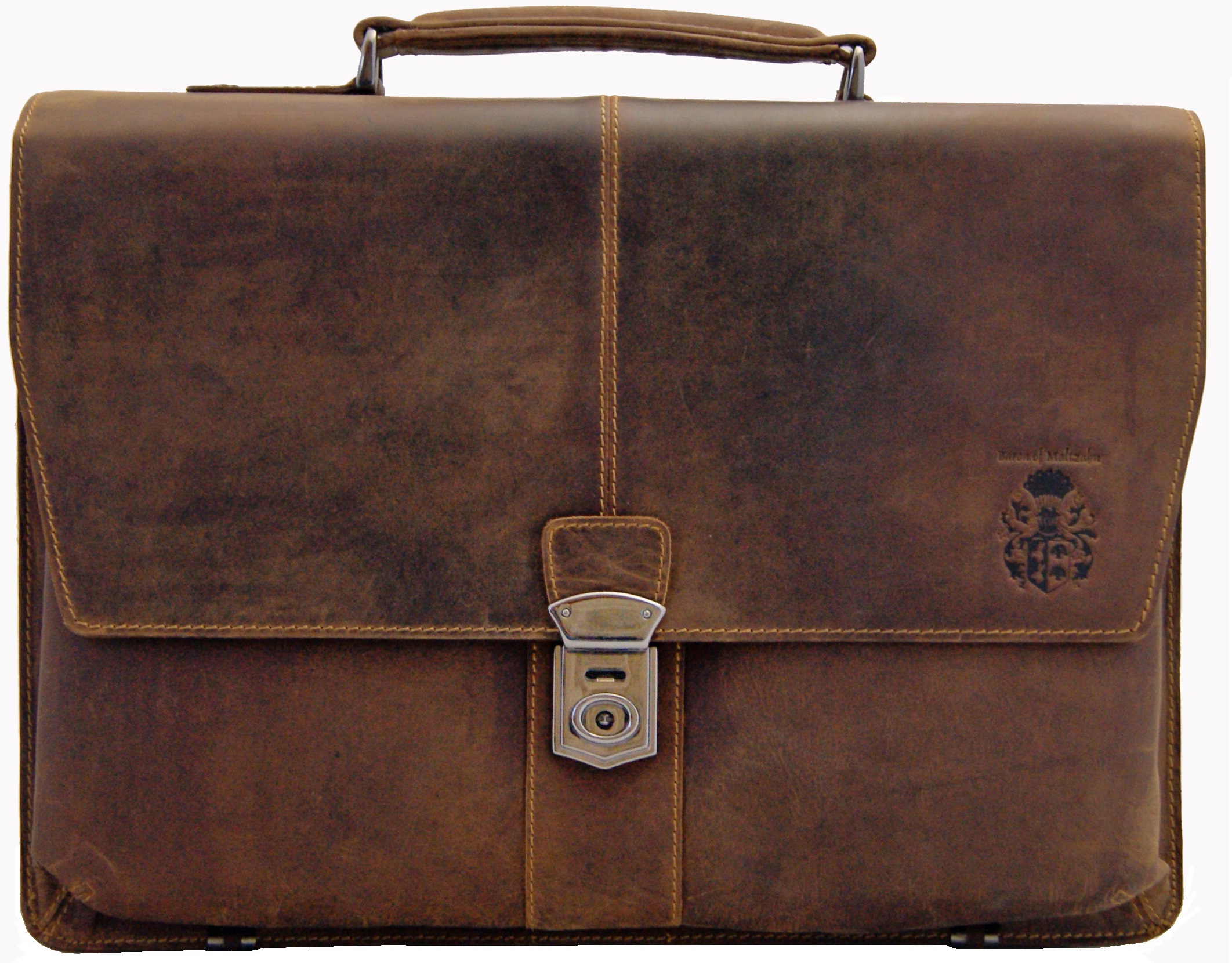 Aktentasche Platon mit ein Punkt Verschluss Leiterschloss f