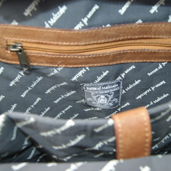 Herren Rucksack JEROME aus braunem Leder Herren Rucksack JEROME aus braunem Leder